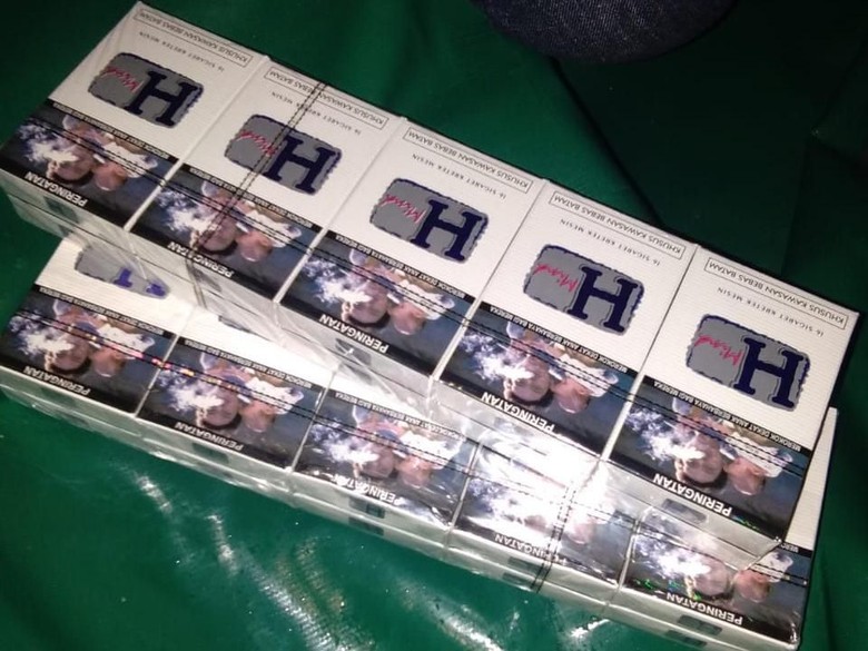 Rokok Ilegal Senilai Rp 1,5 Milyar Diamankan Koarmada 1 Riau