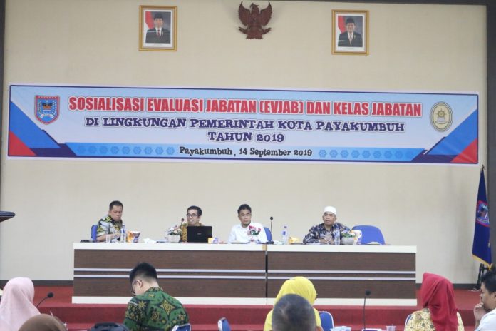 Payakumbuh Gelar Sosialisasi Evaluasi dan Penetapan Kelas Jabatan