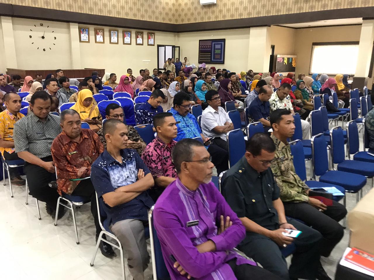 PBJ Dalbang Setdako Payakumbuh Lakukan Rapat Monev Terkait Kegiatan Pembangunan