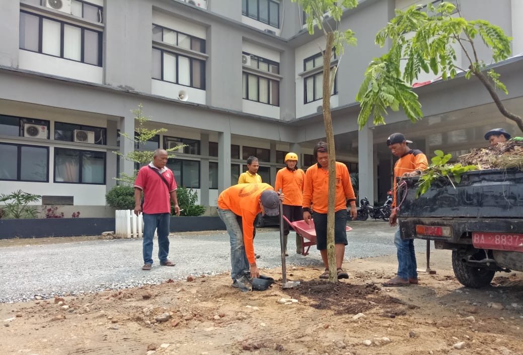 Halaman Balaikota Payakumbuh Dihijaukan