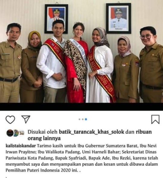 Pemrov Sumbar Tak Akui Jika Iskandar Kalista Utusan Daerah, Beredar Foto Selfi Iskandar Kalista Bersama Istri Pejabat