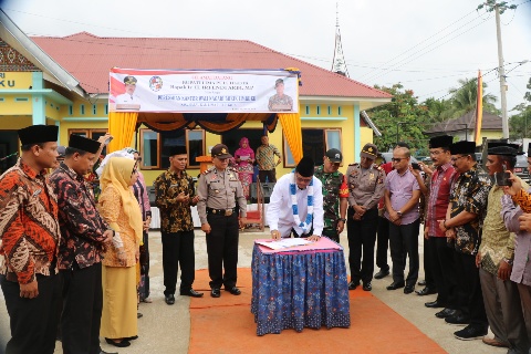 Kantor WaliNagari Bukik Limbuku Diresmikan Bupati