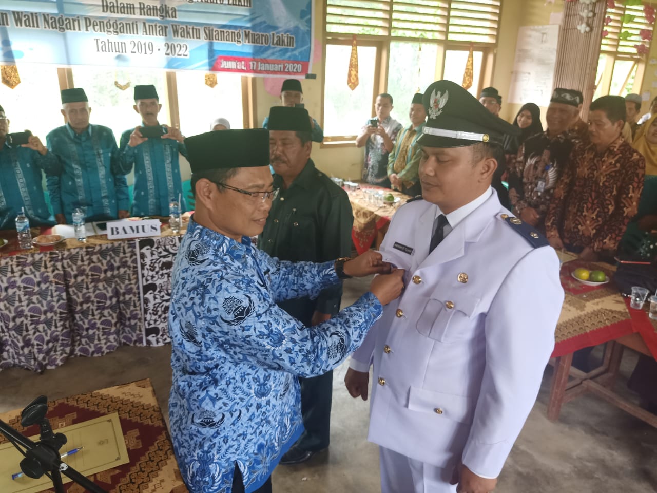 Hardison Datuak Tulahir Resmi Jabat Walinagari Sitanang