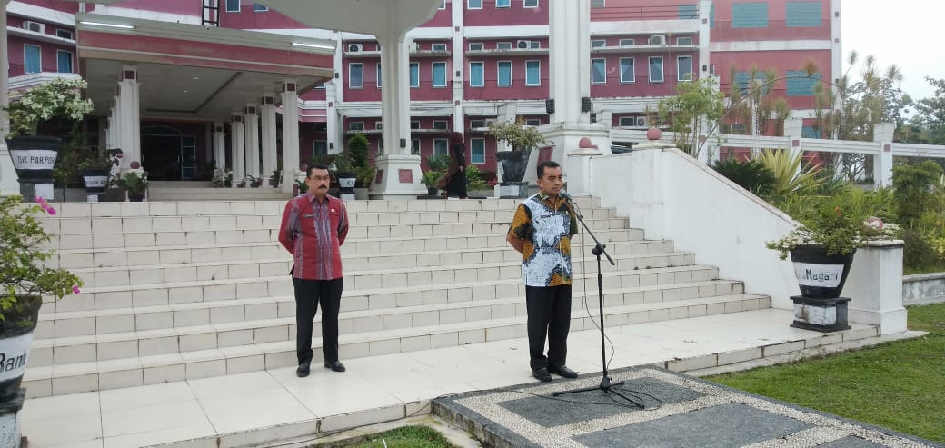 Sekda Widya Putra Minta ASN Tingkatkan Disiplin dan Koordinasi di Tahun 2020 Ini