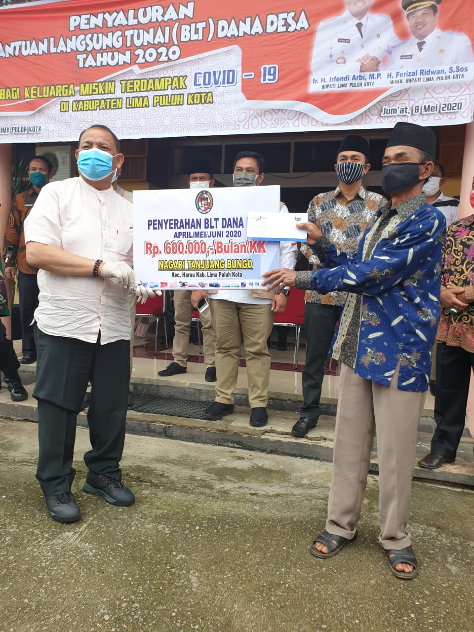50 Kota Cairkan BLT Dana Desa untuk Atasi Dampak Covid-19