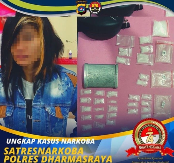 Ratu Sabu Diringkus Satresnarkoba Dharmasraya