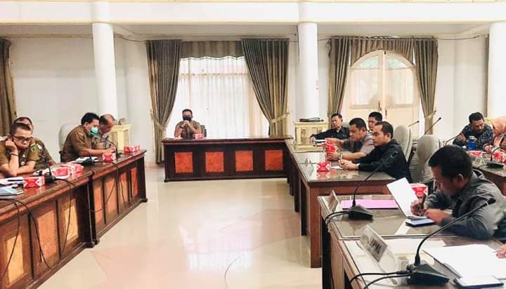 DPRD Kabupaten Pasaman Gelar Rapat Kerja Dengan Tim Gugus Tugas