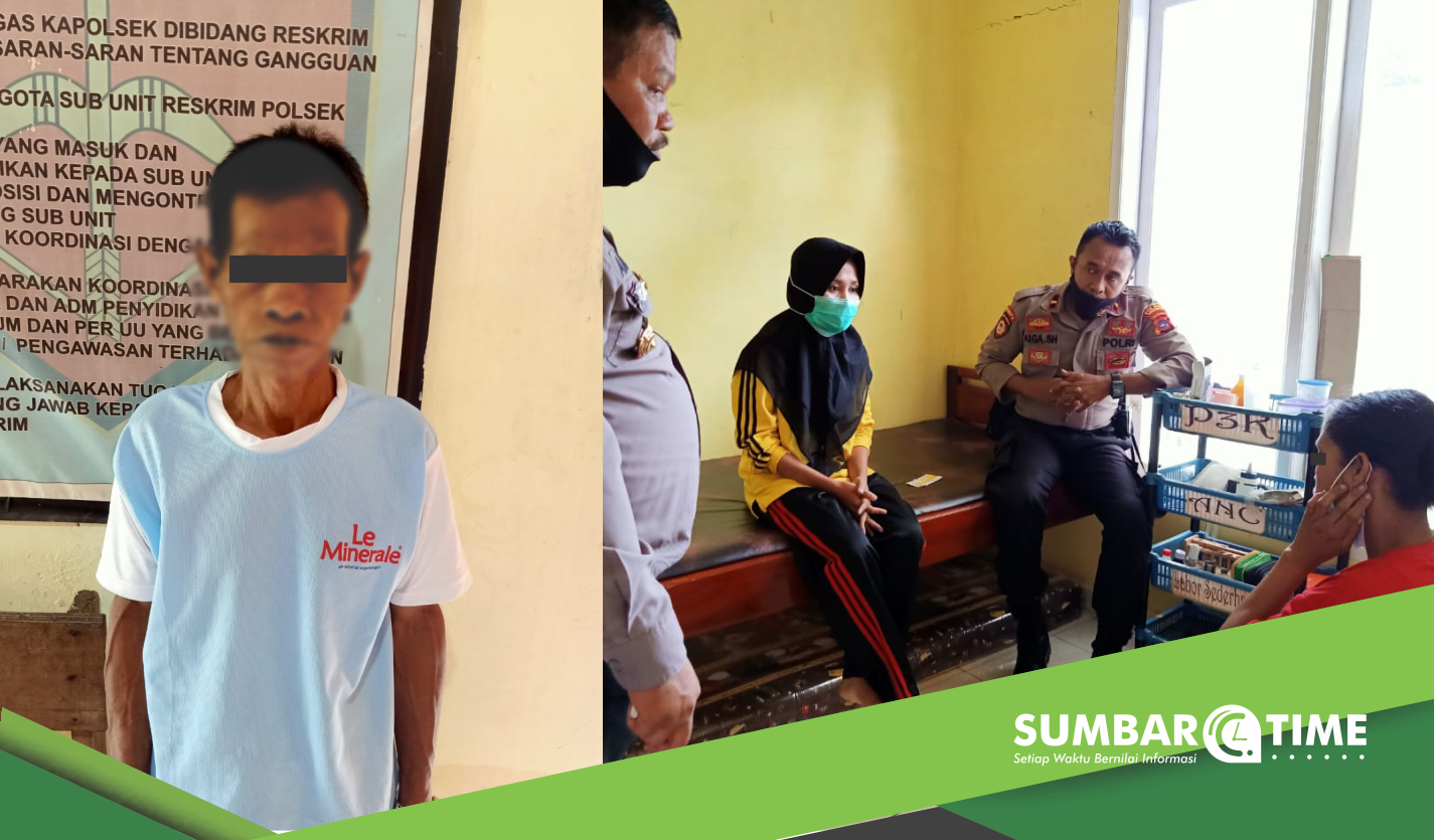 Ayah di Lareh Sago Halaban Hamili Anak Kandung