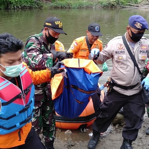 Korban Hanyut dan Hilang di Batang Mangau Nan Sabaris PadangPariaman, Ditemukan