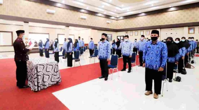 Lantik 67 ASN, Sekda Rida Ananda Sampaikan Ini