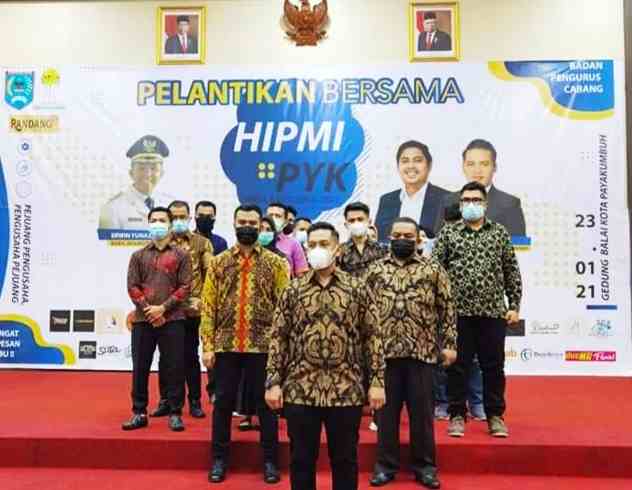 Erwin Yunaz Hadiri Pelantikan Pengurus Hipmi 3 Daerah