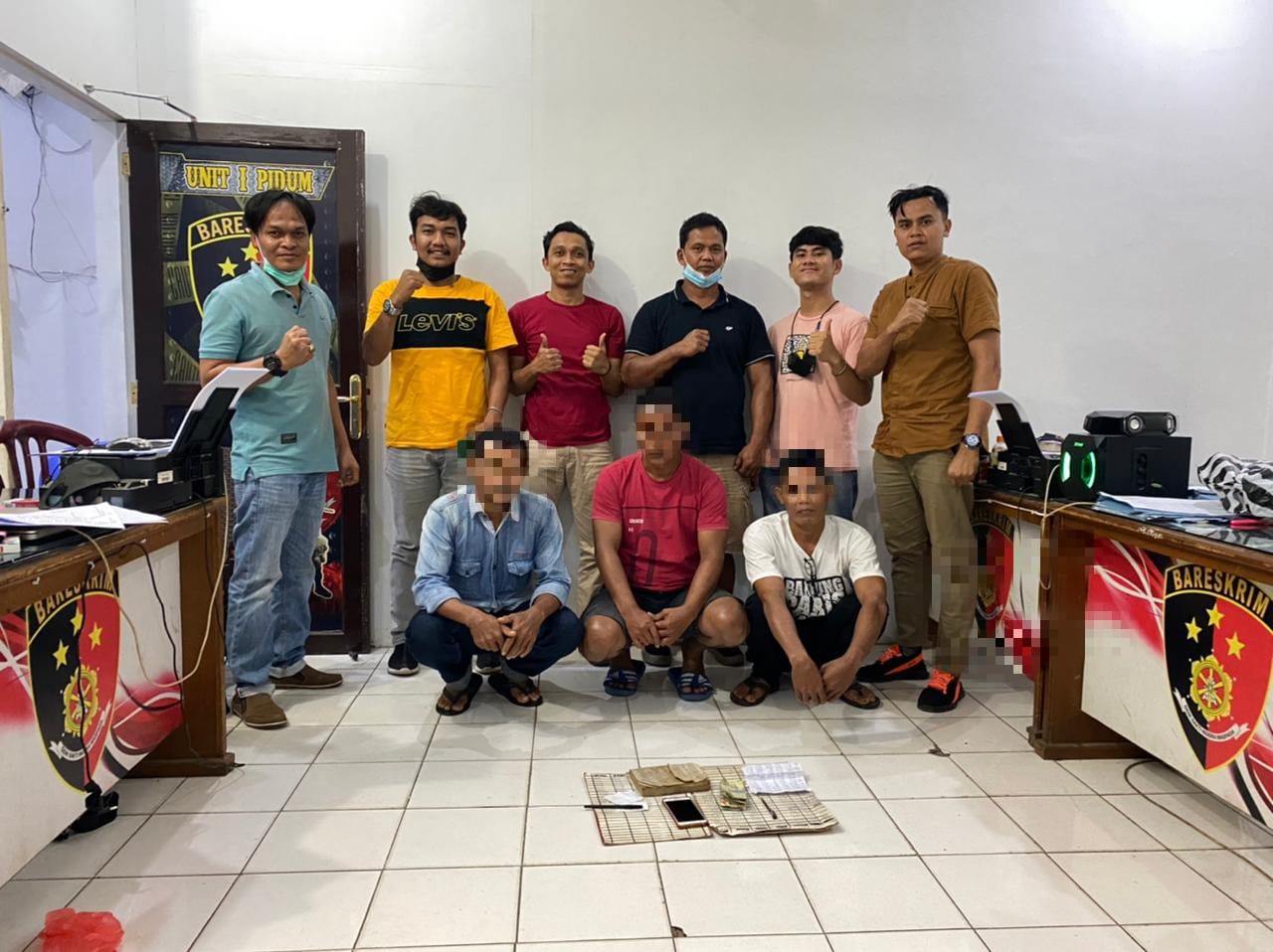 Asyik Otak Atik Angka Togel, 3 Warga Ditangkap Reskrim Polres Limapuluh Kota