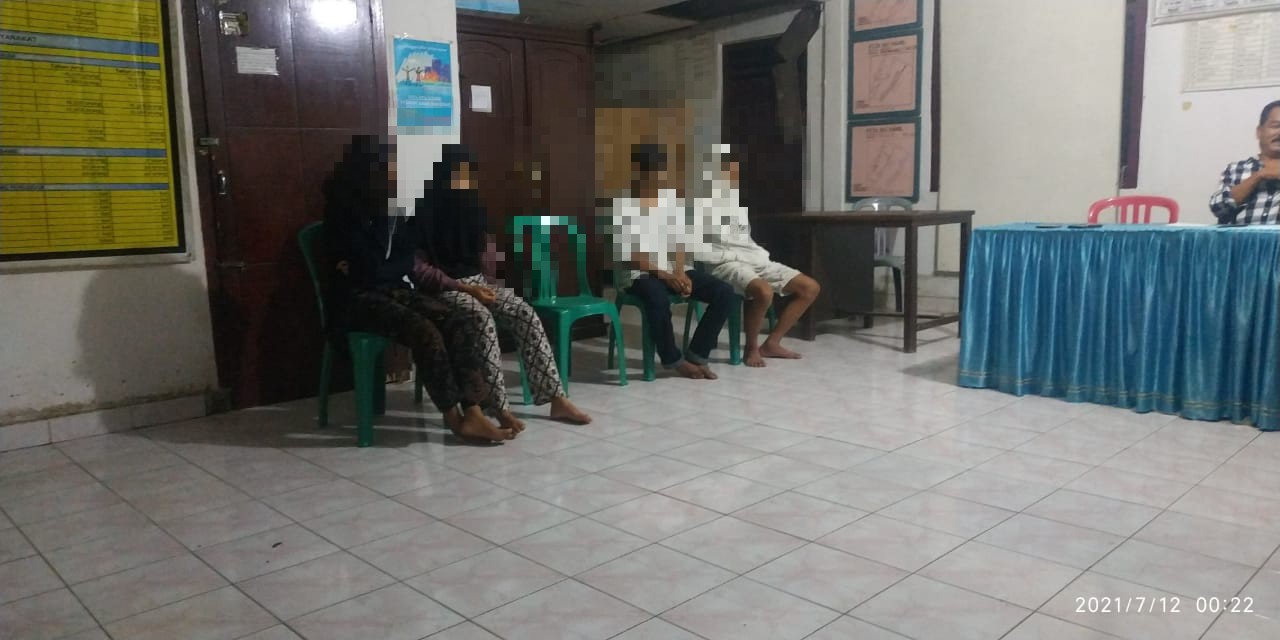 Empat Remaja Bawah Umur Terduga Mesum di Payakumbuh Digerebek Warga