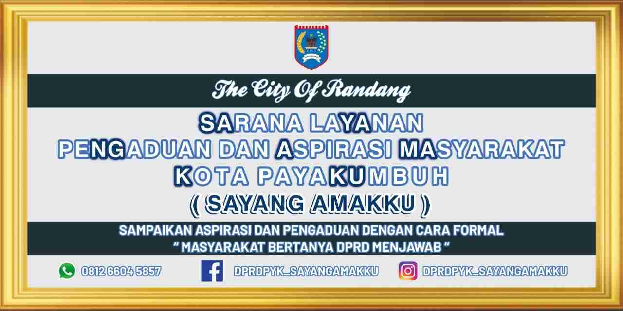 DPRD Kota Payakumbuh Launching Layanan Baru “SAYANG AMAKKU”