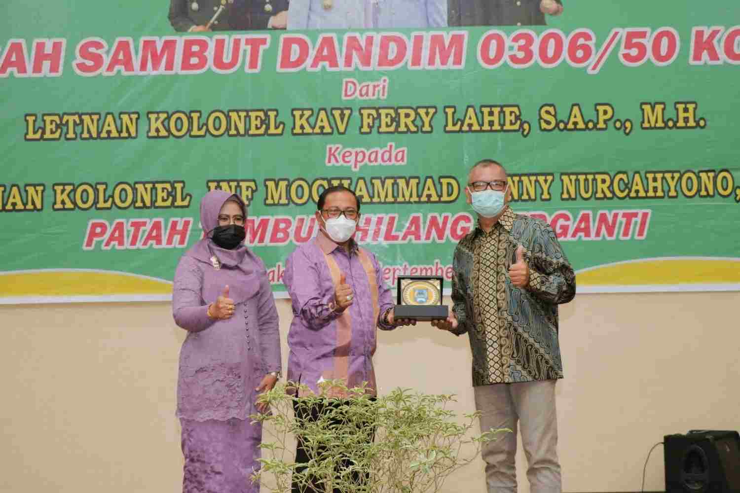 Pemko Payakumbuh Helat Malam Pisah Sambut Dandim 0306/50 Kota