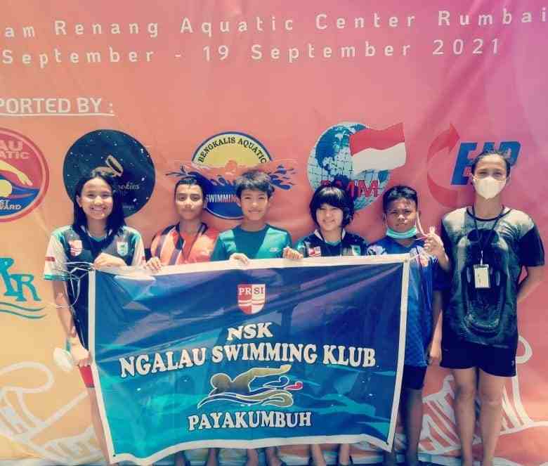 Jadi The Best Swimmer, NSC Payakumbuh Sukses Boyong 26 Medali