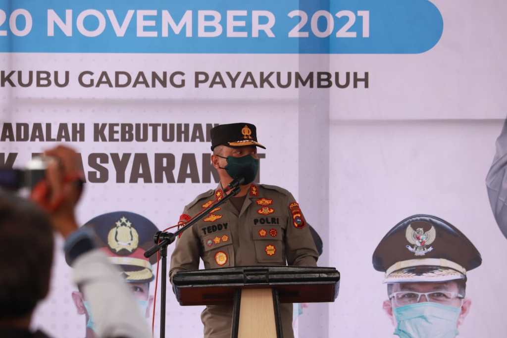 Kapolda Sumbar Hadiri Kegiatan Sumdarsin di Payakumbuh