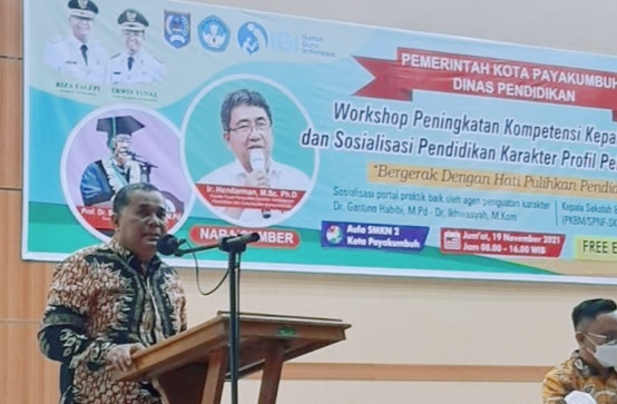 Gandeng IGI, Dinas Pendidikan Gelar Workshop Untuk Kepsek Dan Pegawas