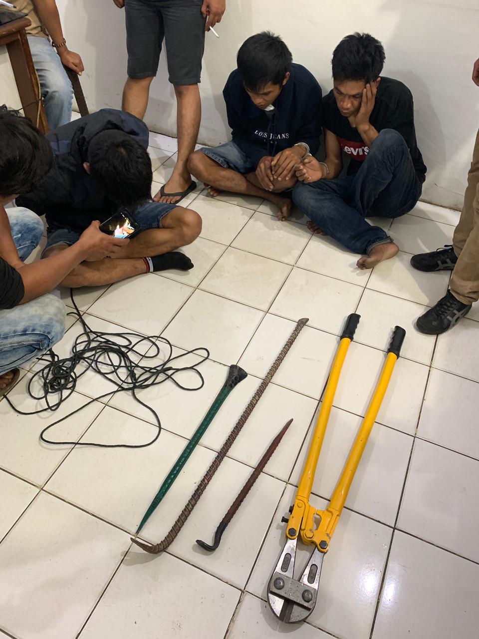 Bandit Spesialis Curat Toko Diringkus Polres Bukittinggi