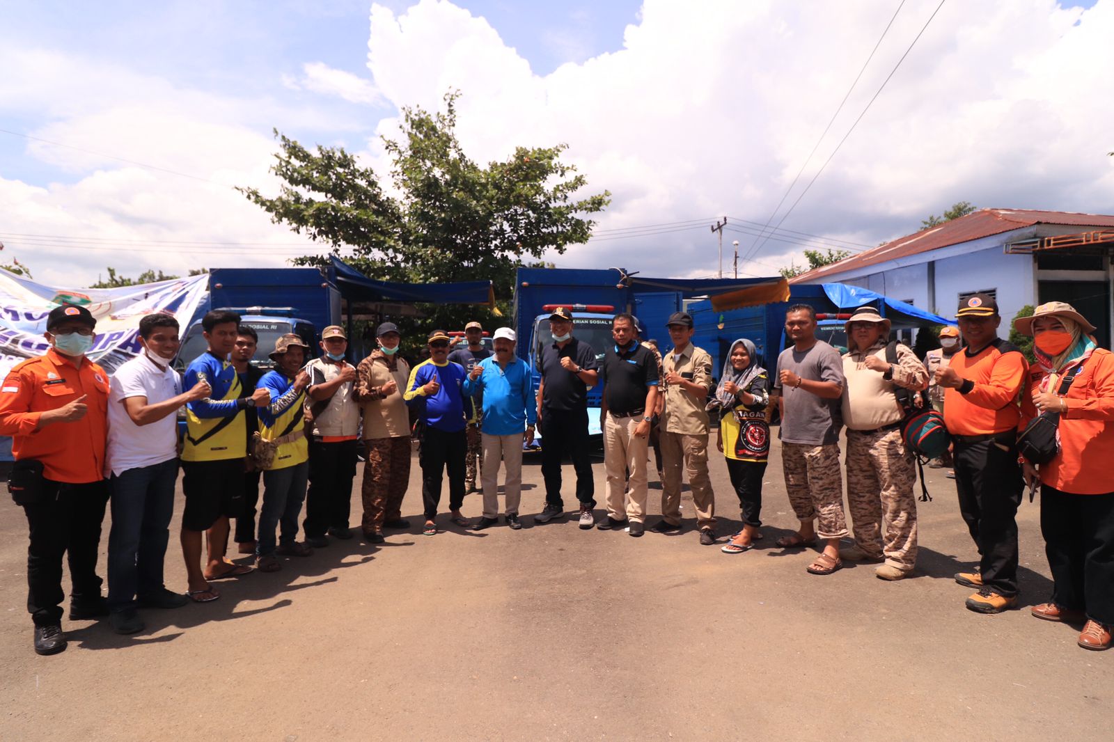 Wako Payakumbuh Bersama Jajaran Kunjungi Lokasi Gempa Pasaman