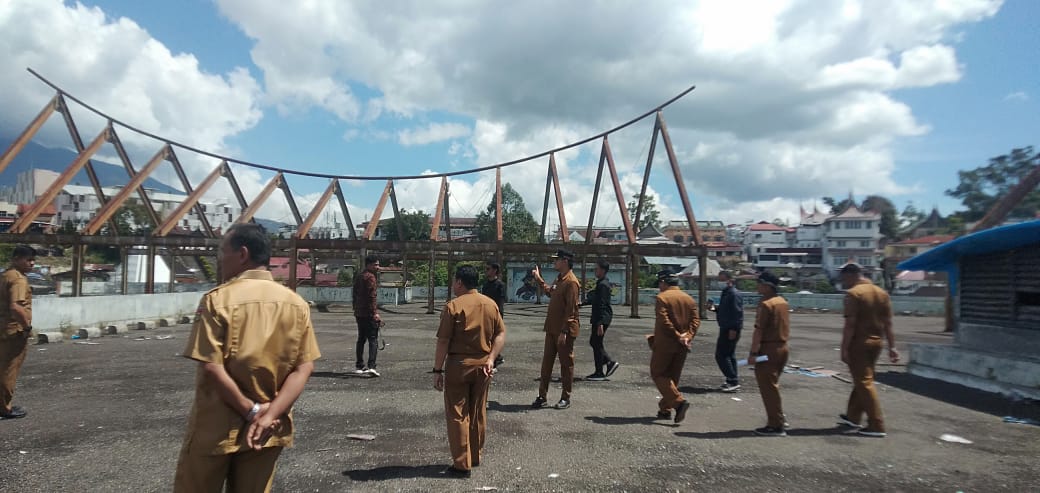 Terheran, Erman Safar Saat Sidak Ke Banto Trade Center Bukittinggi