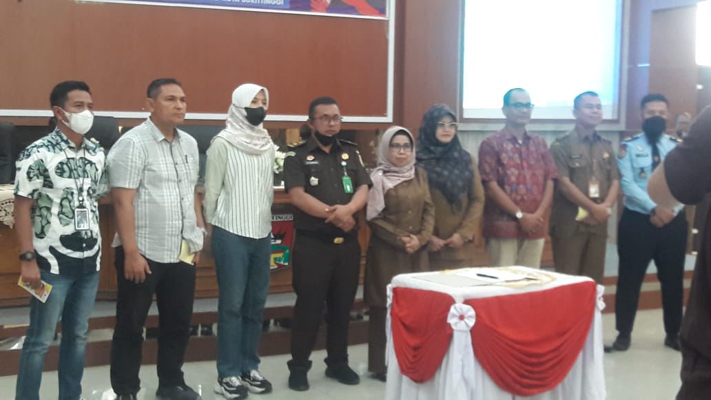 Dinas P3APPKB Bukittinggi Sosialisasikan Pentingnya Komitmen Seluruh Elemen Atas Tindakan Asusila