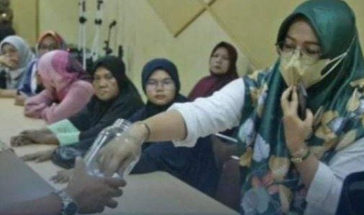 Wako Terjun Langsung Loting Lapak  Pedagang Sanjai Pasar Atas