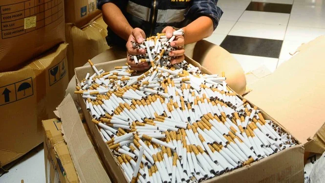 Aparat Kecolongan, Diduga Jaringan Jambi Gempur Rokok Ilegal di Sumbar