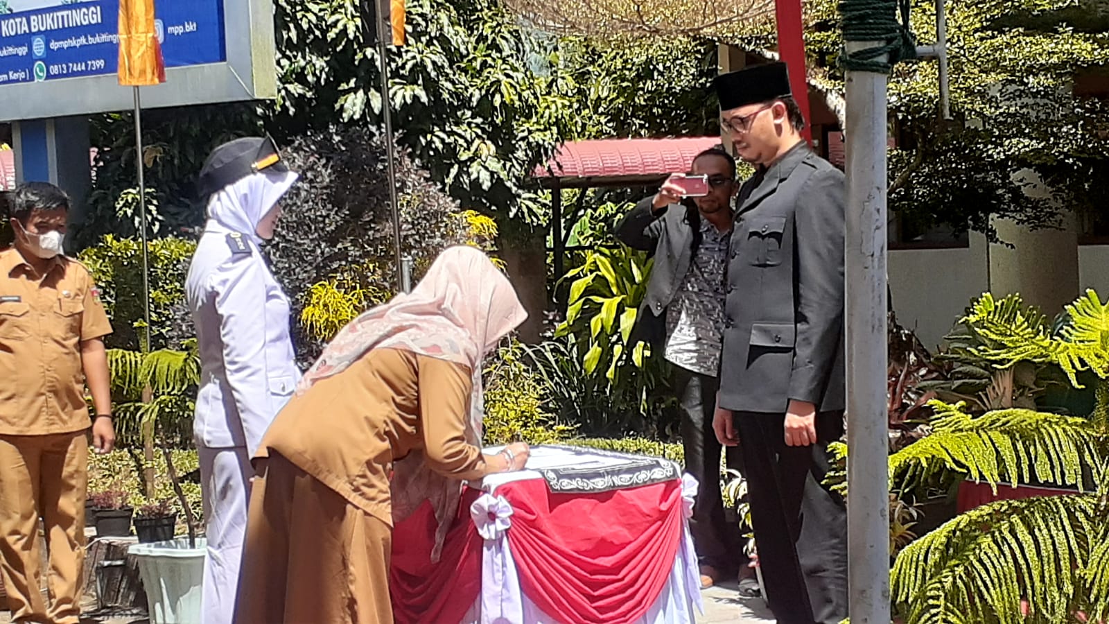 Serah Terima Jabatan (Sertijab) Kecamatan Aur Birugo Tigo Baleh(ABTB) Kota Bukittinggi