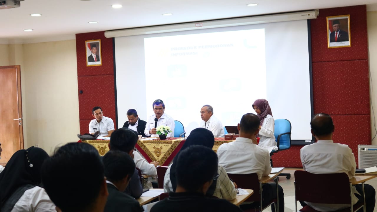 Pemko Bukittinggi Melalui Dinas Kominfo Menggelar Rapat Koordinasi Pejabat Pengelola Informasi Dan Dokumentasi