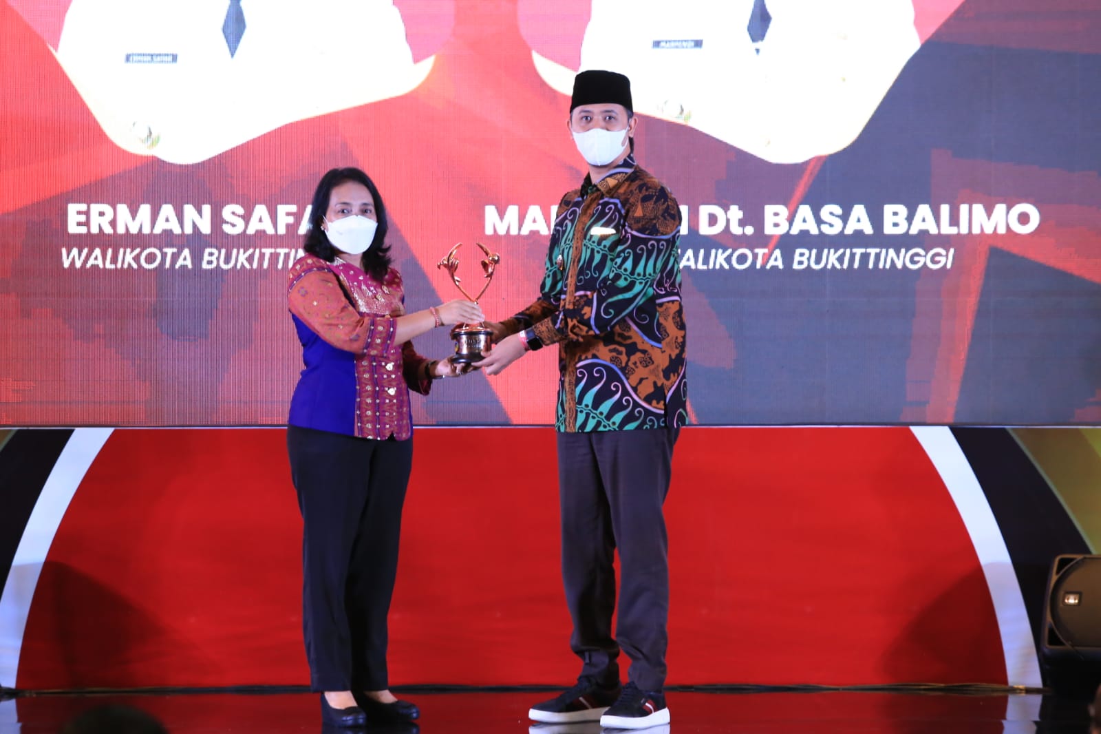 Wako Erman Safar: Mulai Dari Nirwasita Tantra 2021, BKN Award Dan Terakhir Dalam Minggu Ini, Penghargaan Kota Layak Anak kategori Nindya Kita Dapatkan