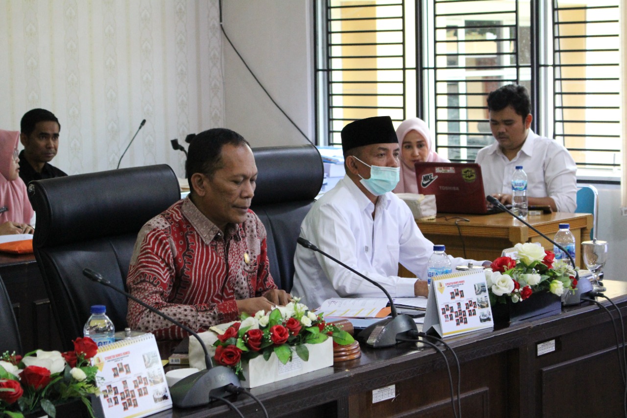 Bamus DPRD Kota Solok Menetapkan Jadwal Pembahasan RAPBD Perubahan TA 2022