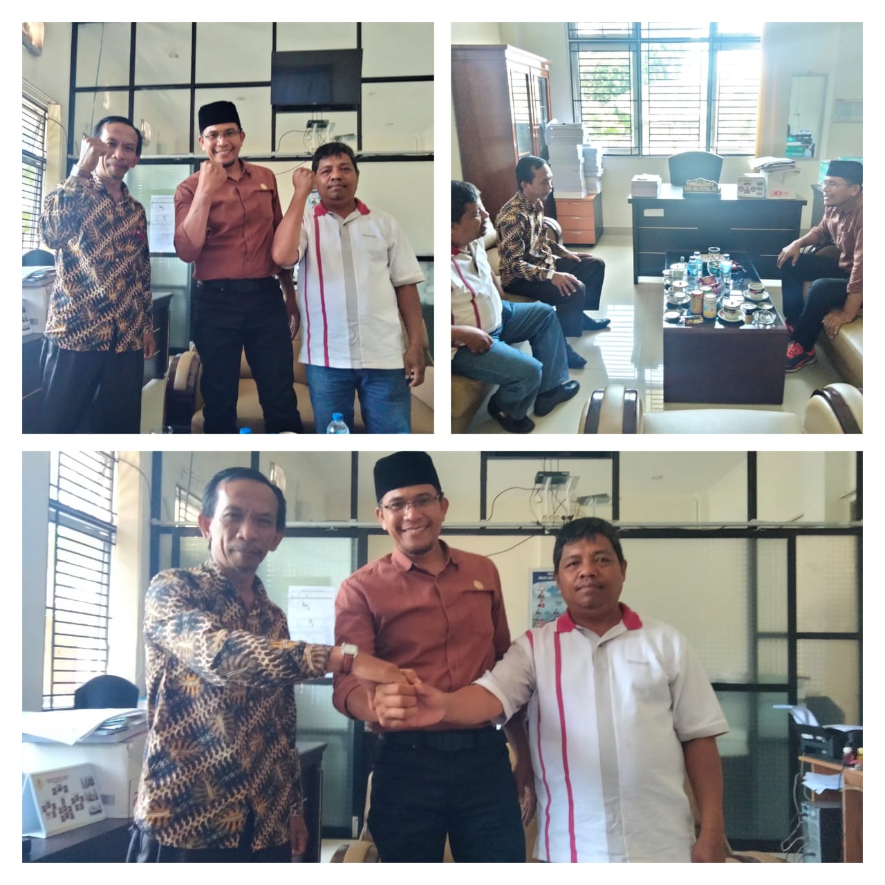 Terima Kunjungan FKI, Anggota DPRD Kota Solok Taufiq Nizam Disuguhkan Amanah