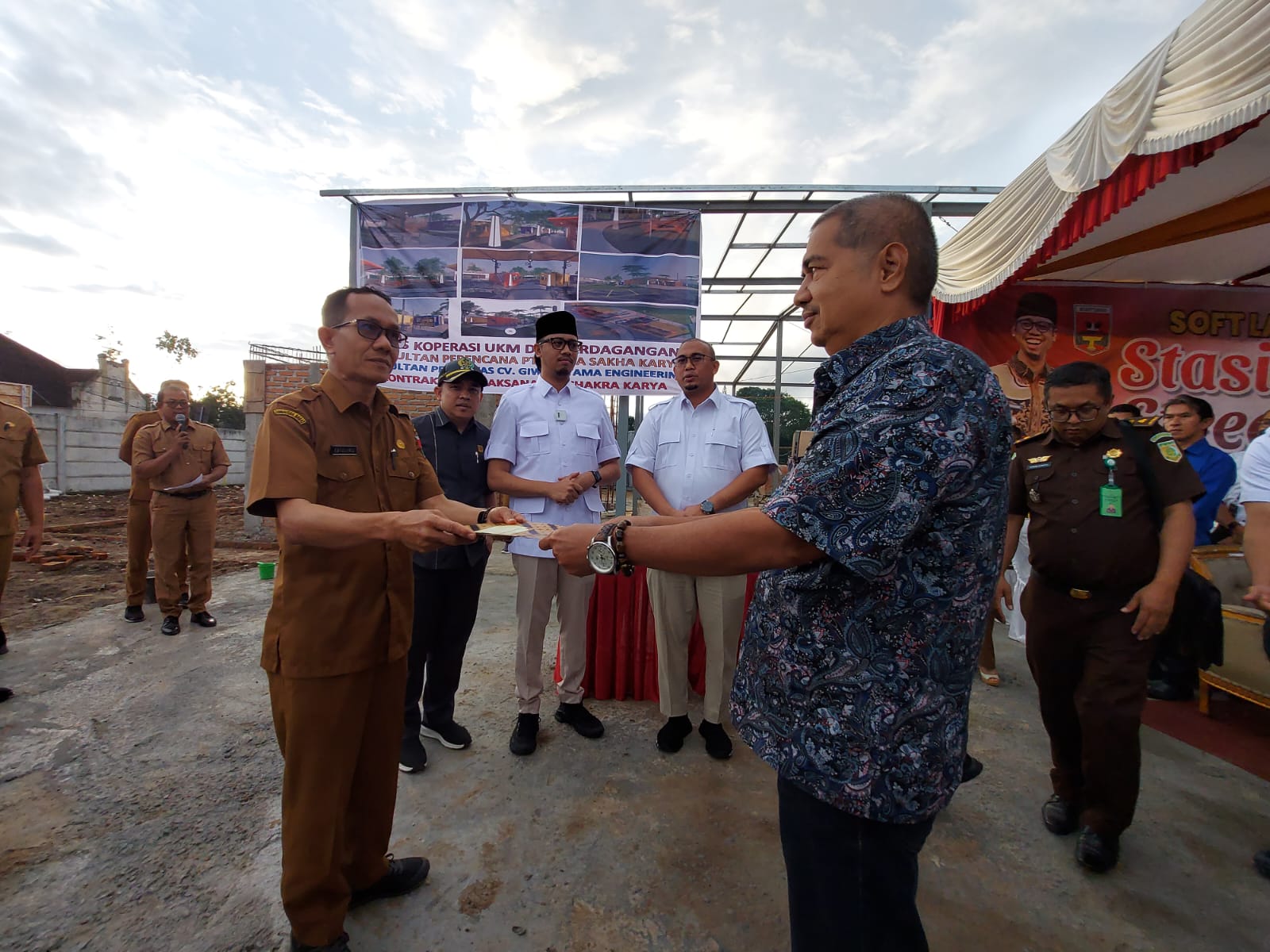 Drainase Primer Jl. Perintis Kemerdekaan Diserahterimakan Ke Pemko Bukittinggi