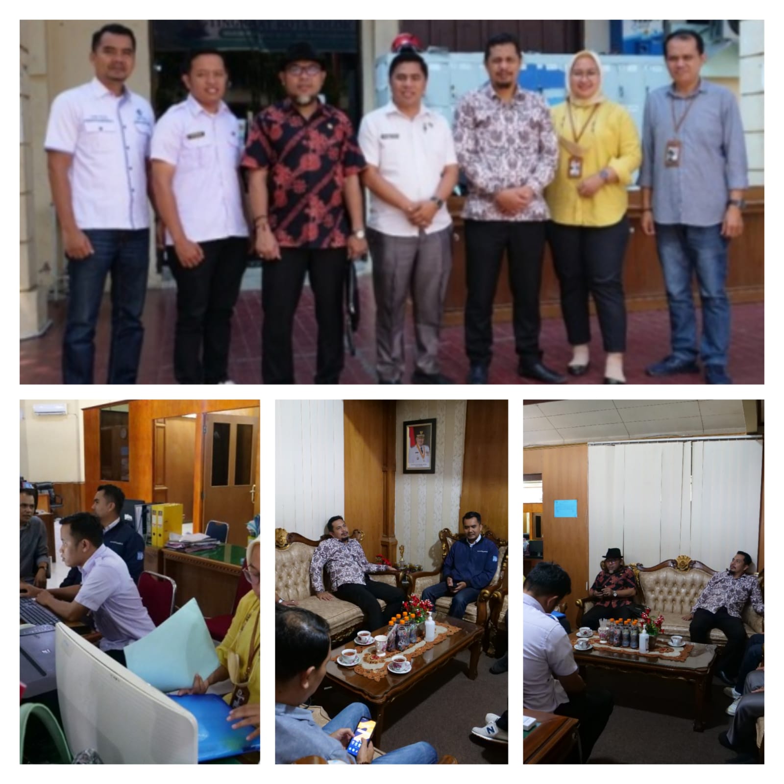 Melalui Dinas Kominfo, Pemko Solok Berhasil Lolos Tahapan Visitasi Informasi Publik