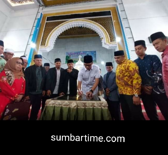 Masjid Tabliqiyah Garegeh Di jadikan Tempat Ramah Anak, Wako Minta Dukungan Niniak Mamak