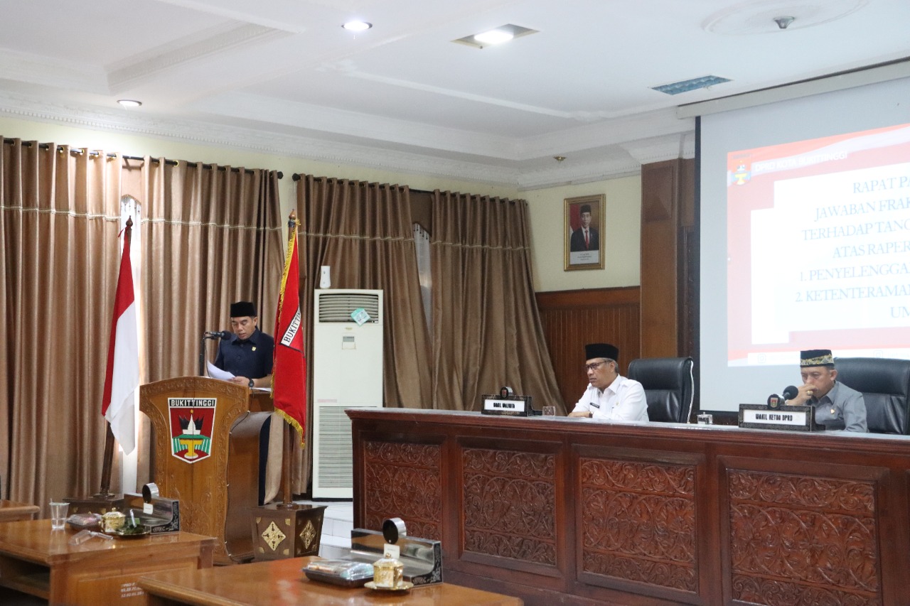 Paripurna Ranperda, DPRD Beserta Pemda Sepakat Dan Sejalan