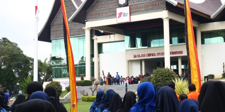 Pemko Bukittinggi Upacara Peringatan Hari Bela Negara ke 74 Di Balaikota