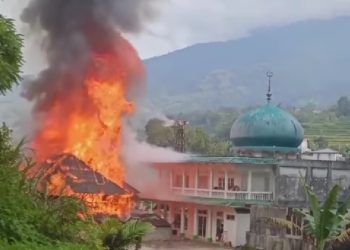 Kebakaran di Jorong Subarang Balingka Alami Kerugian Ratusan Juta