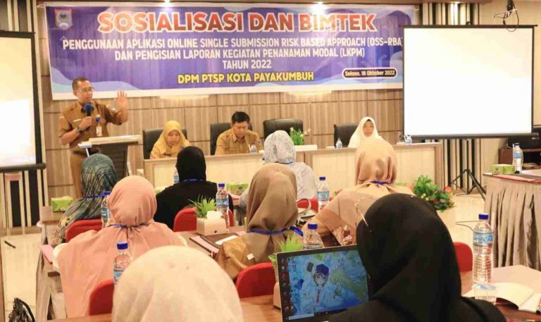 Inovasi DPMPTSP Kota Payakumbuh Melalui SIPENI Pelaku Usaha