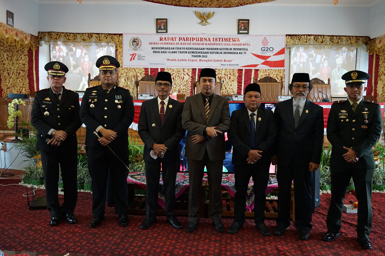 LAPORAN KINERJA DPRD KABUPATEN LIMAPULUH KOTA SELAMA 1 TAHUN, TAHUN 2022″