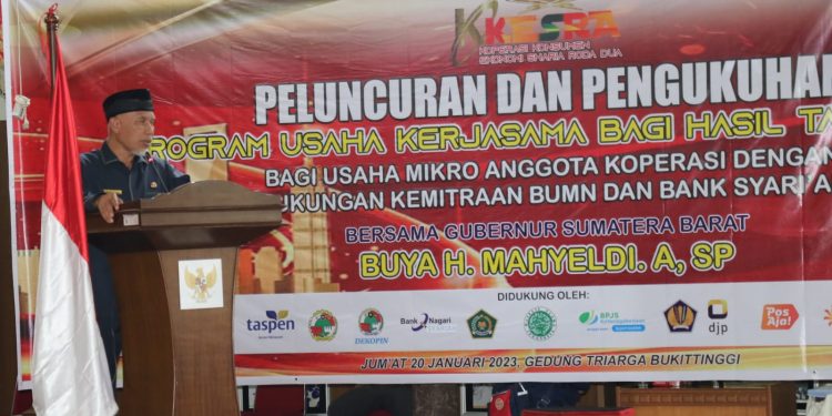 Buya Mahyeldi Luncurkan Program KOKESRA, Atasi Masalah Permodalan UMKM Sumbar