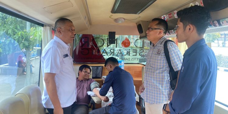 Markas PMI Bukittinggi Disambangi ASM Nestle Sumatera Barat, Stop Calo Darah
