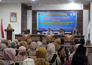 57 Orang Guru Penggerak Dikabupaten Solok Dikukuhkan