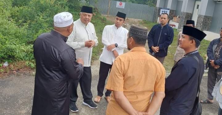 Lengkapi RSUD Dengan Masjid, Wako Solok Tinjau Lokasi Pembangunan