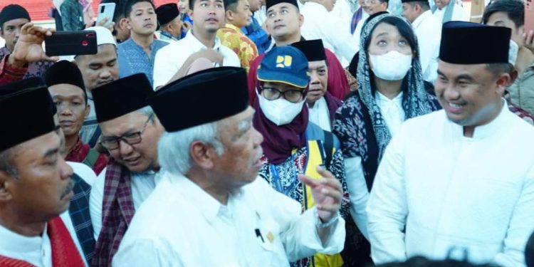 Kepada Menteri PUPR, Sutan Riska Minta Pembangunan Feeder tol Dharmasraya-Rengat Dipercepat