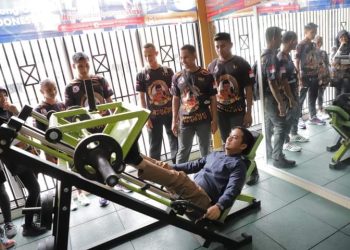 Tunjang Kesehatan Fisik Atlet, KONI Kota Solok Berikan Pelayanan Fitnes Gratis