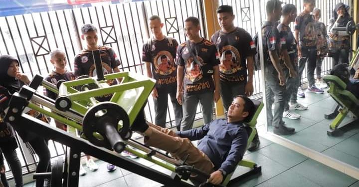 Tunjang Kesehatan Fisik Atlet, KONI Kota Solok Berikan Pelayanan Fitnes Gratis