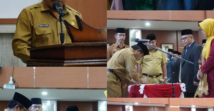 Pejabat Administrator, Pengawas dan Pejabat Fungsional Di Lingkungan Pemerintah Kota Bukittinggi Dilantik dan Disumpah