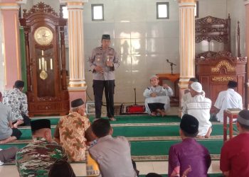 Jumat Curhat, Kabagops: Mari Kita Jaga Kamtibmas Bersama-sama